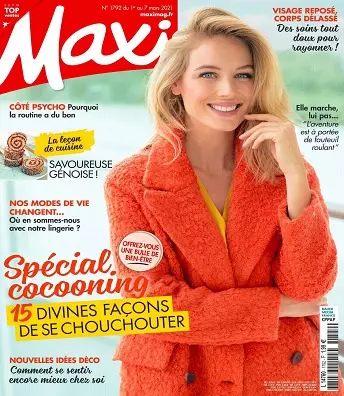 Maxi N°1792 Du 1er au 7 Mars 2021  [Magazines]