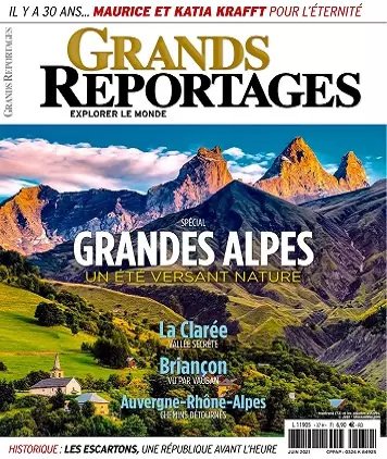 Grands Reportages N°488 – Juin 2021 [Magazines]