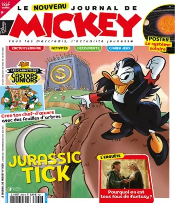 Le Journal De Mickey N°3669 Du 12 au 18 Octobre 2022  [Magazines]