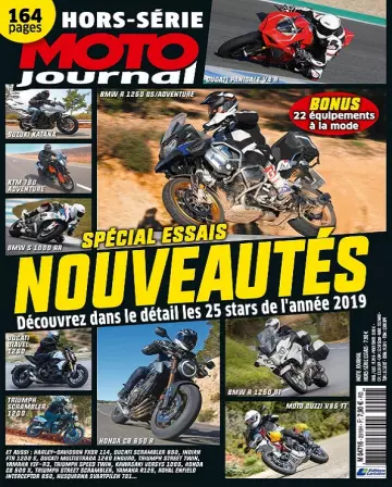 Moto Journal Hors Série N°2919 – Spécial Essais 2019 [Magazines]