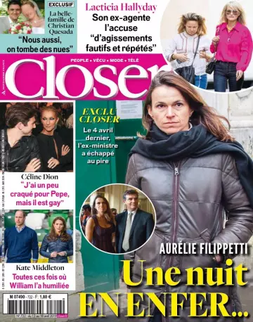 Closer N°722 Du 12 au 18 Avril 2019  [Magazines]