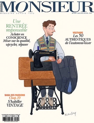 Monsieur Magazine N°162 – Septembre-Octobre 2023 [Magazines]