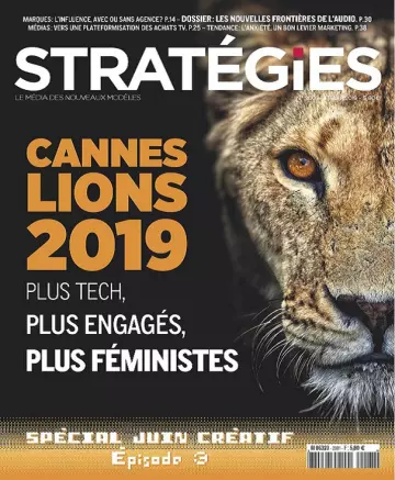 Stratégies N°2001 Du 27 Juin 2019 [Magazines]