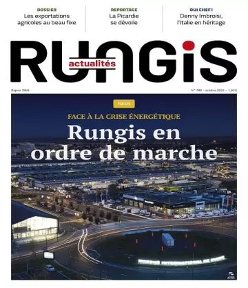 Rungis Actualités N°788 – Octobre 2022 [Magazines]