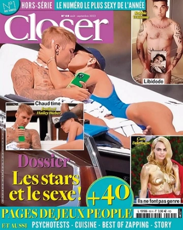 Closer Hors Série N°68 – Août-Septembre 2023  [Magazines]