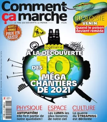 Comment Ça Marche N°126 – Avril 2021  [Magazines]