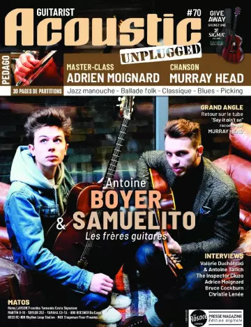Guitarist Acoustic Unplugged - N°70 2020 [Magazines]