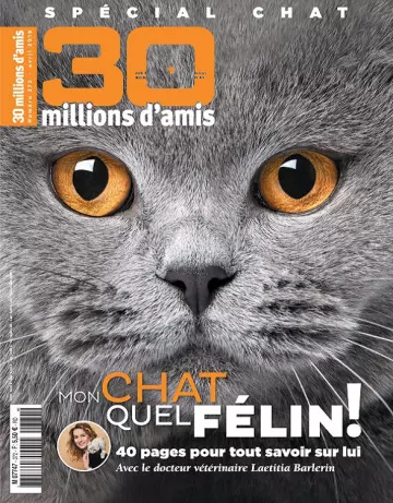 30 Millions d’Amis N°372 – Avril 2019 [Magazines]
