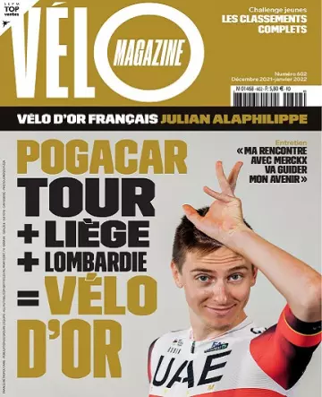Vélo Magazine N°602 – Décembre 2021-Janvier 2022 [Magazines]