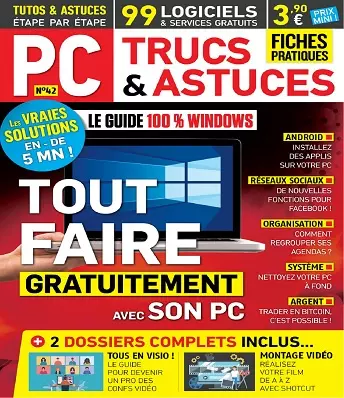 PC Trucs et Astuces N°42 – Mars-Mai 2021 [Magazines]