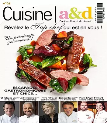 Cuisine A&D N°65 – Mai-Juin 2021  [Magazines]