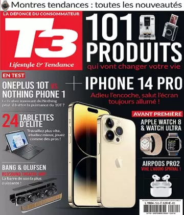 T3 Gadget Magazine N°70 – Octobre 2022  [Magazines]