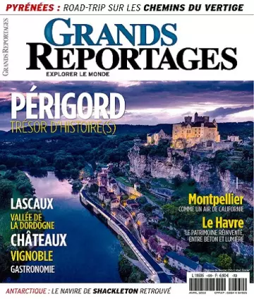 Grands Reportages N°499 – Avril 2022 [Magazines]