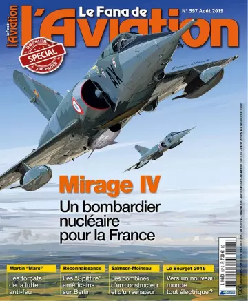 Le Fana De L’Aviation N°597 – Août 2019  [Magazines]