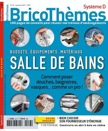Système D Bricothèmes N°38 – Septembre 2019 [Magazines]