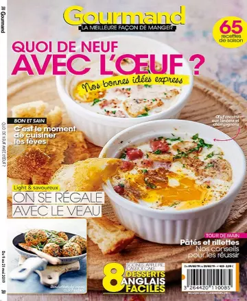 Gourmand N°423 Du 9 au 21 Mai 2019  [Magazines]