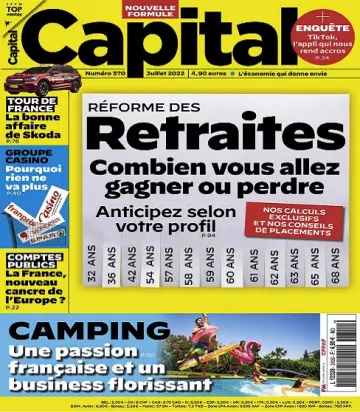 Capital N°370 – Juillet 2022  [Magazines]