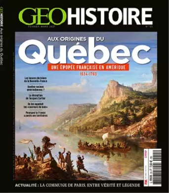 Geo Histoire N°55 – Février-Mars 2021  [Magazines]