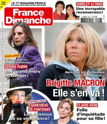 France Dimanche N°3967 Du 9 au 15 Septembre 2022  [Magazines]