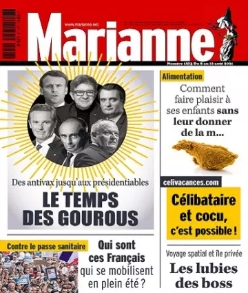 Marianne N°1273 Du 6 au 12 Août 2021  [Magazines]