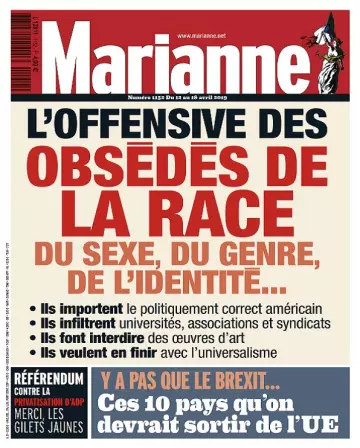 Marianne N°1152 Du 12 au 18 Avril 2019 [Magazines]