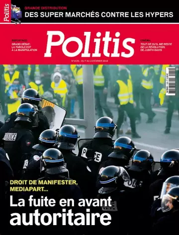 Politis N°1539 Du 7 Février 2019  [Magazines]