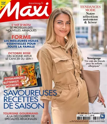Maxi N°1875 Du 3 au 9 Octobre 2022  [Magazines]