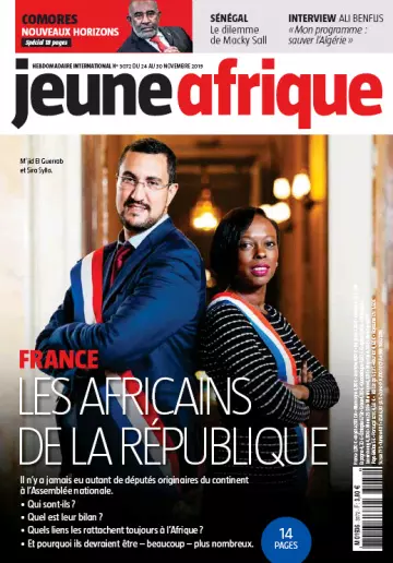 Jeune Afrique - 24 Novembre 2019  [Magazines]