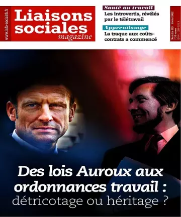 Liaisons Sociales Magazine N°229 – Février 2022  [Magazines]
