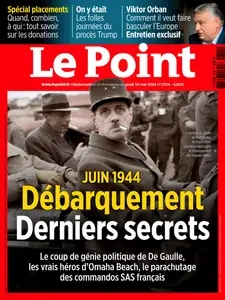 Le Point N.2704 - 30 Mai 2024 [Magazines]