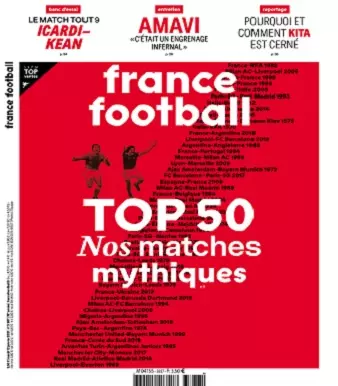 France Football N°3887 Du 12 Janvier 2021  [Magazines]