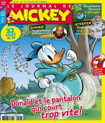 Le Journal De Mickey N°3641 Du 30 Mars 2022  [Magazines]