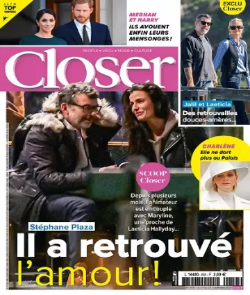 Closer N°858 Du 19 au 25 Novembre 2021  [Magazines]
