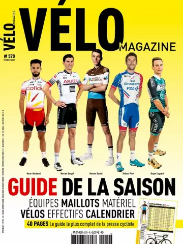 Vélo Magazine N°570 – Février 2019  [Magazines]