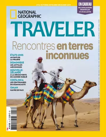 National Geographic Traveler N°16 - Octobre-Décembre 2019 [Magazines]