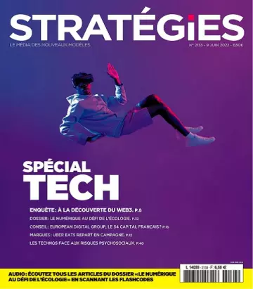 Stratégies N°2133 Du 9 au 15 Juin 2022  [Magazines]