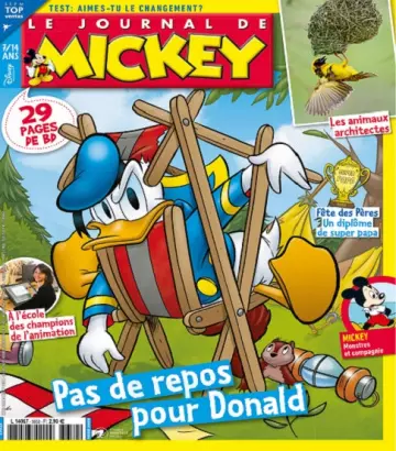 Le Journal De Mickey N°3652 Du 15 au 21 Juin 2022  [Magazines]