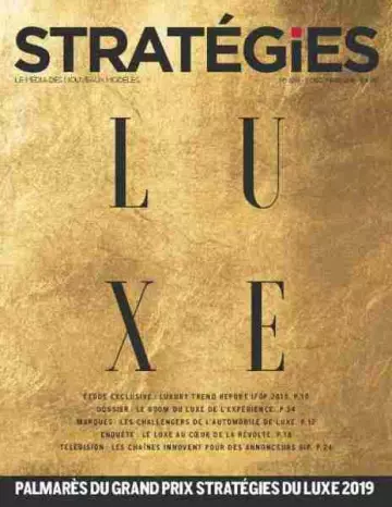 Stratégies - 5 Décembre 2019 [Magazines]