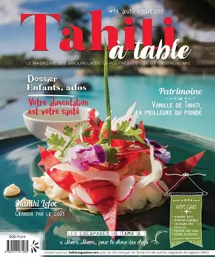 Tahiti à Table N°14 – Août-Octobre 2020 [Magazines]