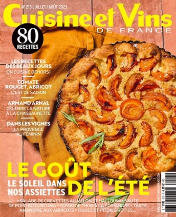 Cuisine et Vins De France N°213 – Juillet-Août 2023 [Magazines]