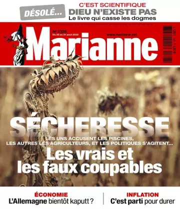 Marianne N°1328 Du 25 au 31 Août 2022  [Magazines]