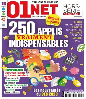 01Net Hors Série N°131 – Février-Avril 2023  [Magazines]