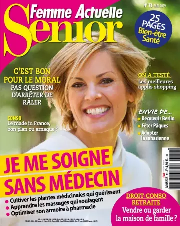 Femme Actuelle Senior N°13 – Mai 2019  [Magazines]