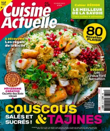 Cuisine Actuelle N°373 – Février 2022 [Magazines]