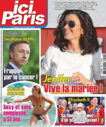 Ici Paris N°3868 Du 21 Août 2019  [Magazines]