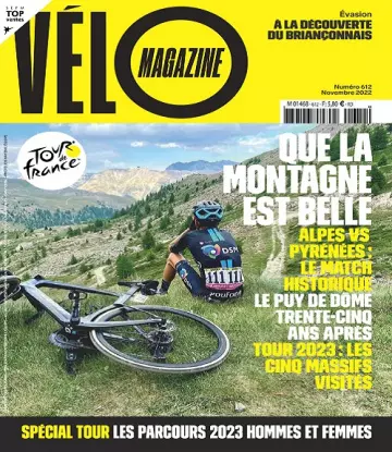 Vélo Magazine N°612 – Novembre 2022  [Magazines]