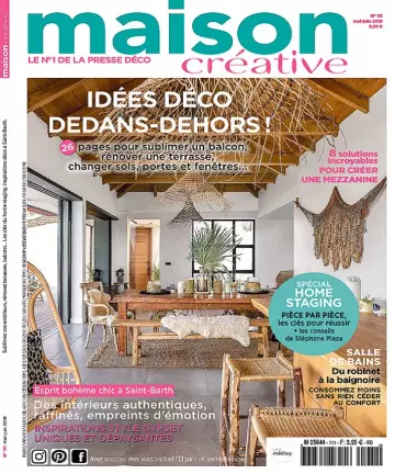 Maison Créative N°111 – Mai-Juin 2019  [Magazines]