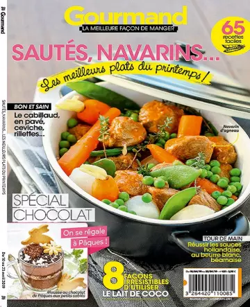 Gourmand N°421 Du 10 au 23 Avril 2019  [Magazines]