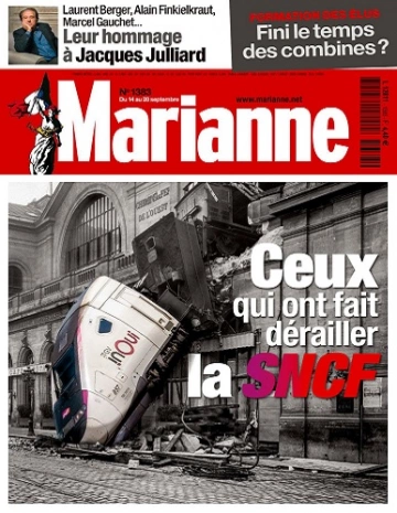 Marianne N°1383 Du 14 au 20 Septembre 2023  [Magazines]