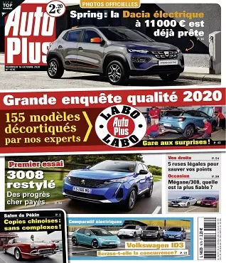 Auto Plus N°1676 Du 16 au 22 Octobre 2020  [Magazines]